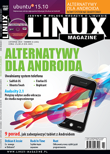 Listopadowe wydanie Linux Magazine z Ubuntu 15.10