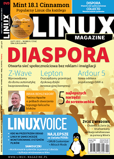 Lutowe wydanie Linux Magazine: Diaspora i Linux Mint 18.1