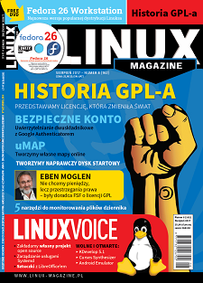 Sierpniowe wydanie Linux Magazine: GPL copyleft Fedora 26