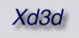 logo: Xd3d